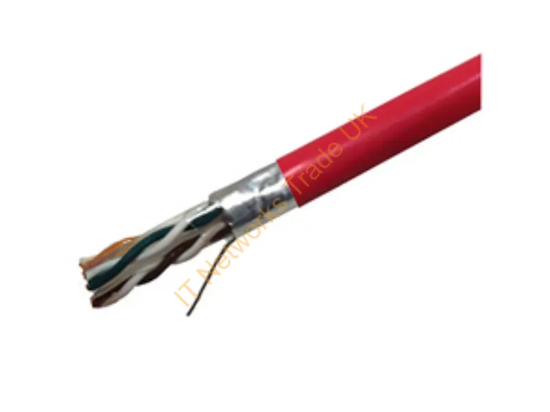 T2404L6PASH-RD - Weltron 1000 Ft. Cat6 550 Mhz Networking Cable Red 12000" (304.8 M)