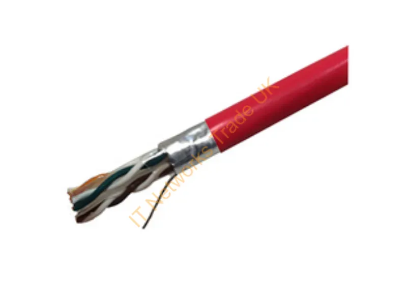 T2404L6SH-RD - Weltron 1000 Ft. Cat6 550 Mhz Stp Networking Cable Red 12000" (304.8 M) U/Ftp (Stp)