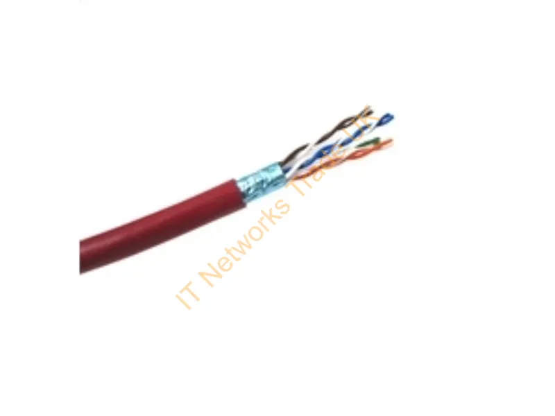 T2404L6SHP-RD - Weltron 1000Ft Cat6 Stp Networking Cable Red 11988.2" (304.5 M)
