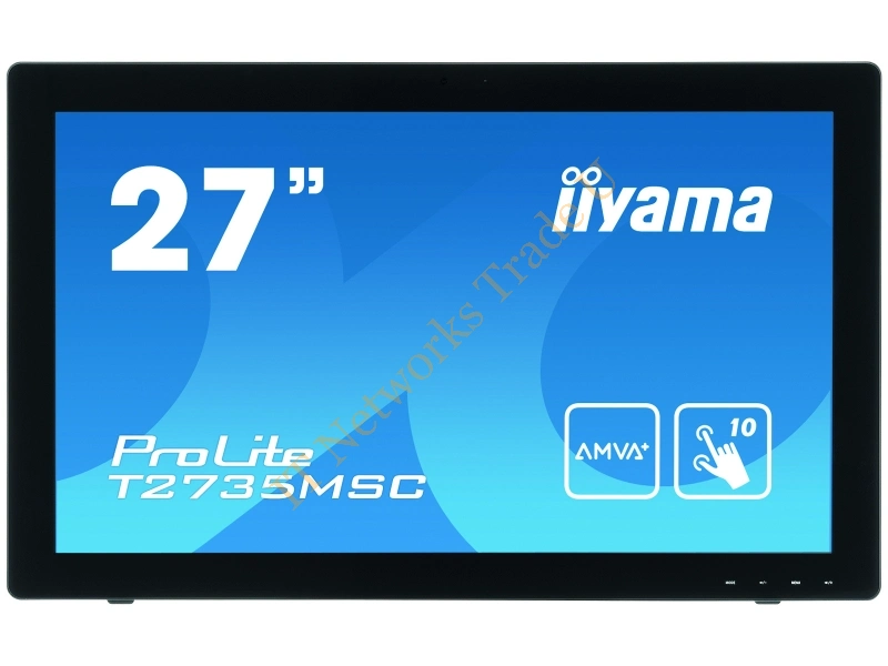 T2735MSC-B2 - iiyama ProLite T2735MSC-B2 27" 1920 x 1080pixels Multi-touch touch screen monitor