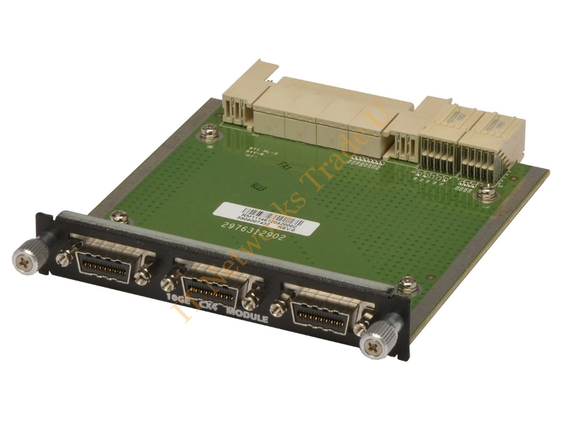 T347D Dell 10GbE CX4 Tri-Port 3-Port Mudule for M8024 Blade Switch Switch Module