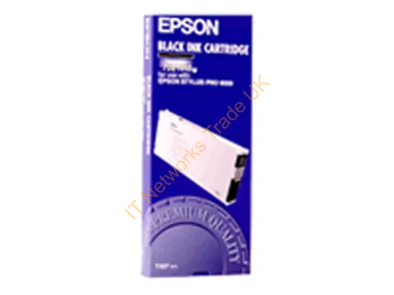 T407011 - C13T407011 (T407) Ink Cartridge Black, 6.4K Pages, 220Ml