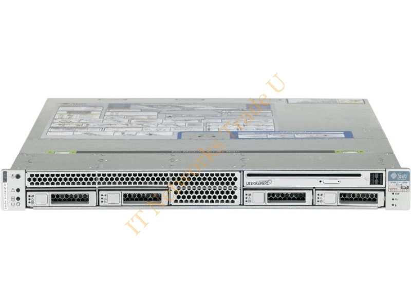 T5120 Sun SPARC Enterprise T5120 UltraSPARC T2 1.2GHz CPU 4GB No HDD Rack-mountable Server System