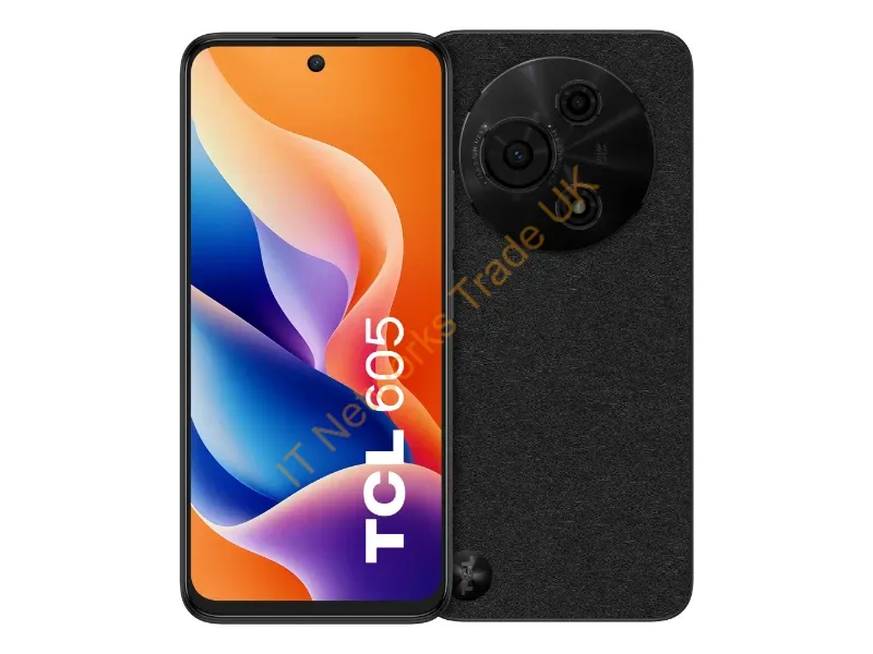 T517D-2ALCA112 - TCL 605 16.9 cm (6.67") Dual SIM Android 15 4G USB Type-C 4 GB 128 GB 5200 mAh Black