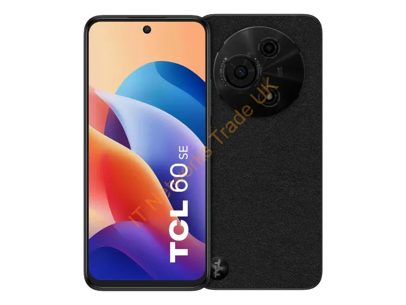 T517H-2ALCA112 - TCL 60 SE 17 cm (6.7") Dual SIM Android 15 4G USB Type-C 8 GB 512 GB 5200 mAh Black