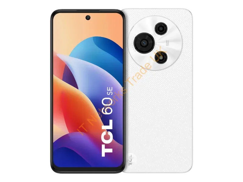 T517H-2CLCA112 - TCL 60 SE 16.9 cm (6.67") Dual SIM Android 15 4G USB Type-C 8 GB 512 GB 5200 mAh White