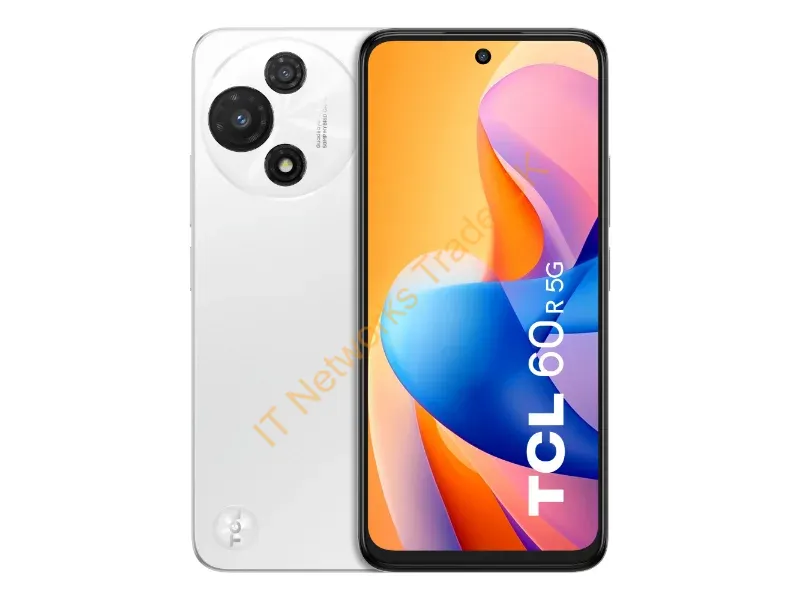 T519H-2BLCA112 - TCL 60 R 5G 16.9 cm (6.67") Android 15 USB Type-C 4 GB 12 GB 5200 mAh White