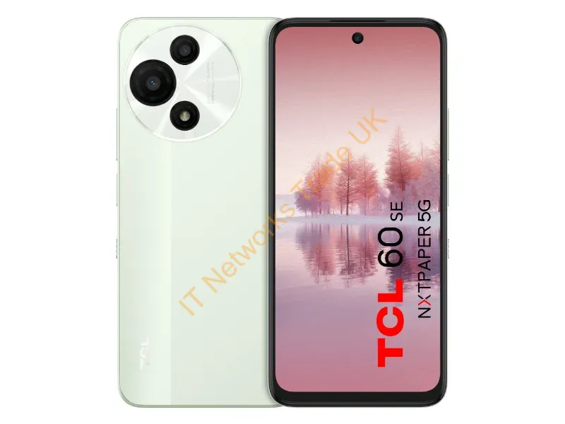 T521K-2BLCA112 - TCL 60 SE NXTPAPER 5G 17 cm (6.7") Android 15 USB Type-C 8 GB 256 GB 5200 mAh Green, Mint colour