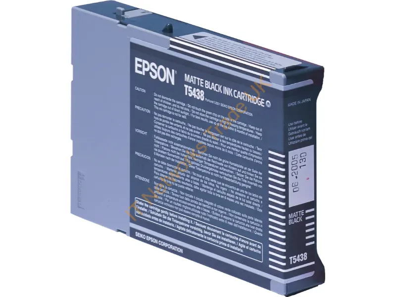 T543800 - C13T543800 (T5438) Ink Cartridge Black Matt, 110Ml