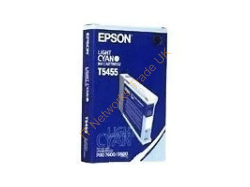 T545500 - C13T545500 (T5455) Ink Cartridge Bright Cyan, 110Ml
