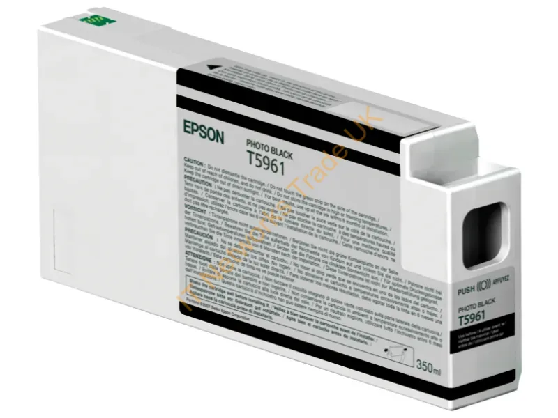 T596100 - C13T596100 (T5961) Ink Cartridge Black, 350Ml