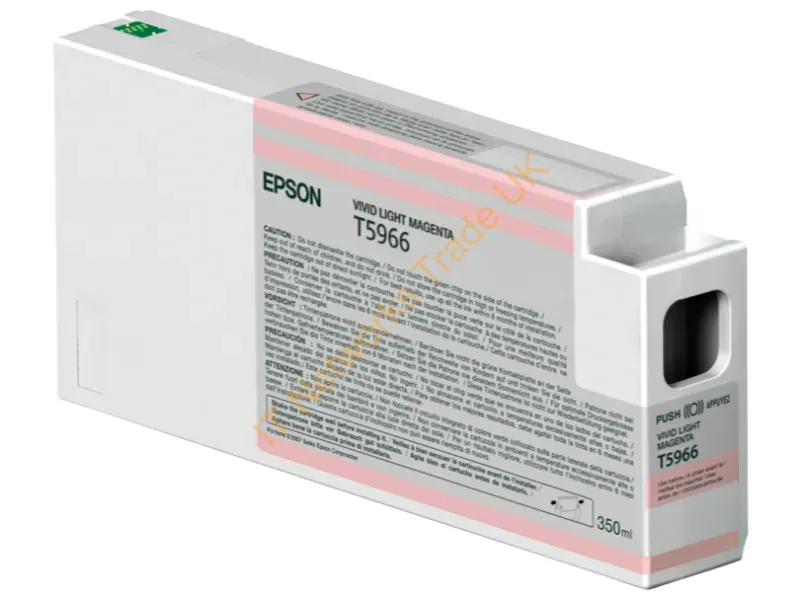 T596600 - C13T596600 (T5966) Ink Cartridge Bright Magenta, 350Ml
