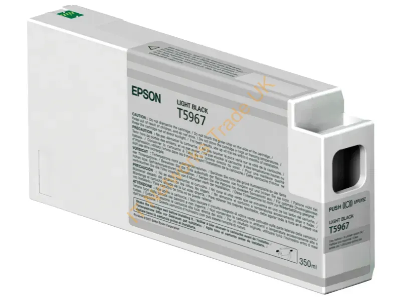T596700 - C13T596700 (T5967) Ink Cartridge Bright Black, 350Ml