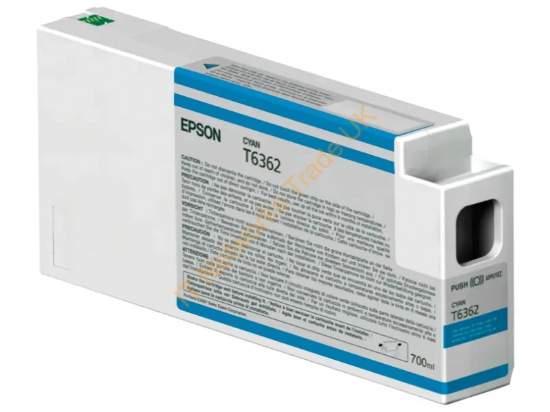 T636200 - C13T636200 (T6362) Ink Cartridge Cyan, 700Ml