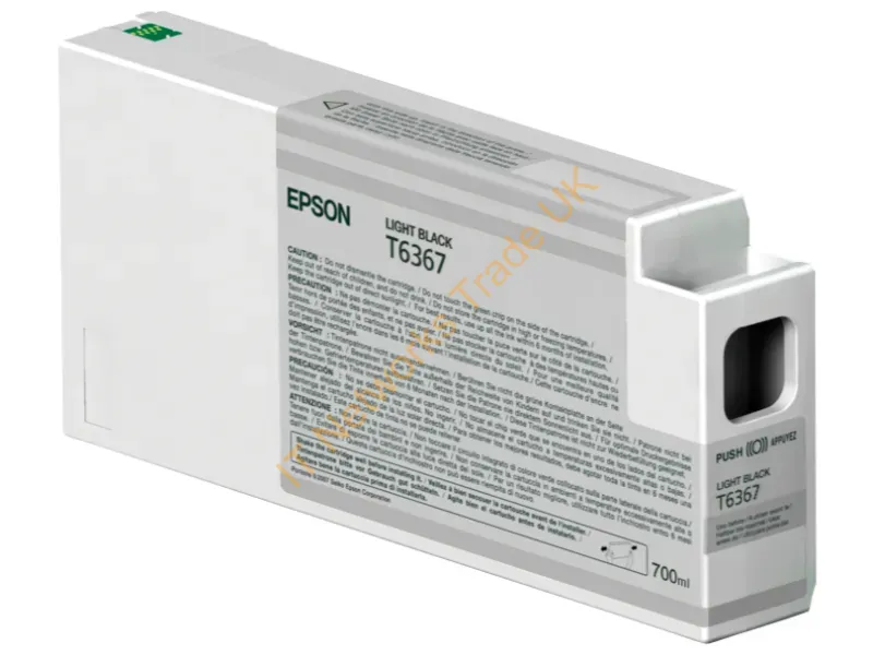 T636700 - C13T636700 (T6367) Ink Cartridge Bright Black, 700Ml