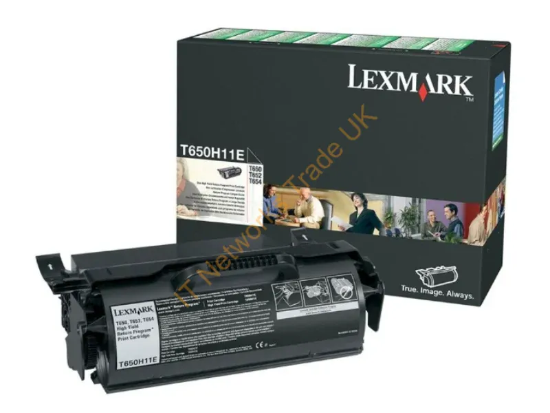 T650H11E - Lexmark T650H11E Toner black, 25K pages Accessory