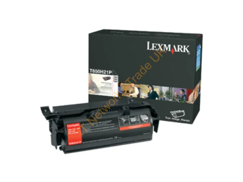 T650H80G - Lexmark T650H80G Toner black, 25K pages @ 5% coverage Accessory