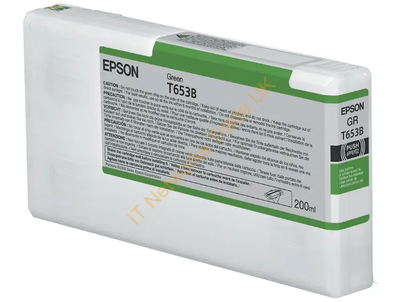 T653B00 - C13T653B00 (T653B) Green, 200Ml