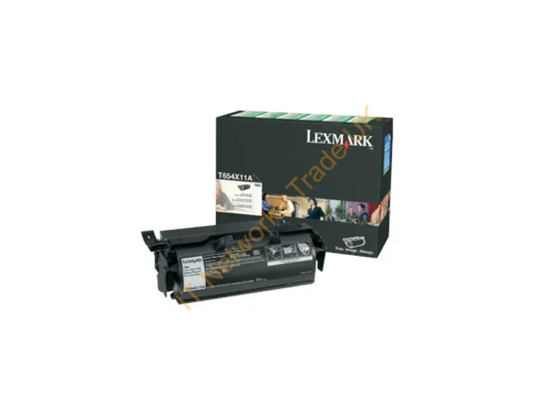 T654X11A - Lexmark T654, T656 Extra High Yield Return Program Print Cartridge Ink Cartridge Original