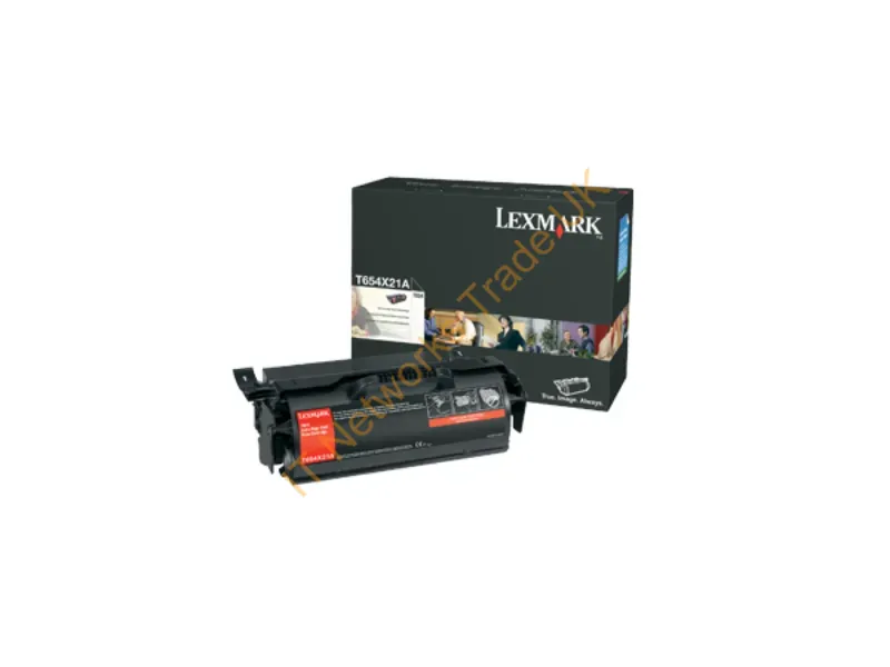 T654X21A - Lexmark T654, T656 Extra High Yield Print Cartridge Ink Cartridge Original