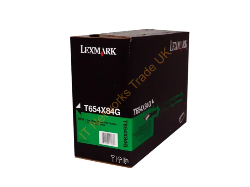 T654X84G - Lexmark T654X84G Toner Cartridge 1 Pc(S) Original Black