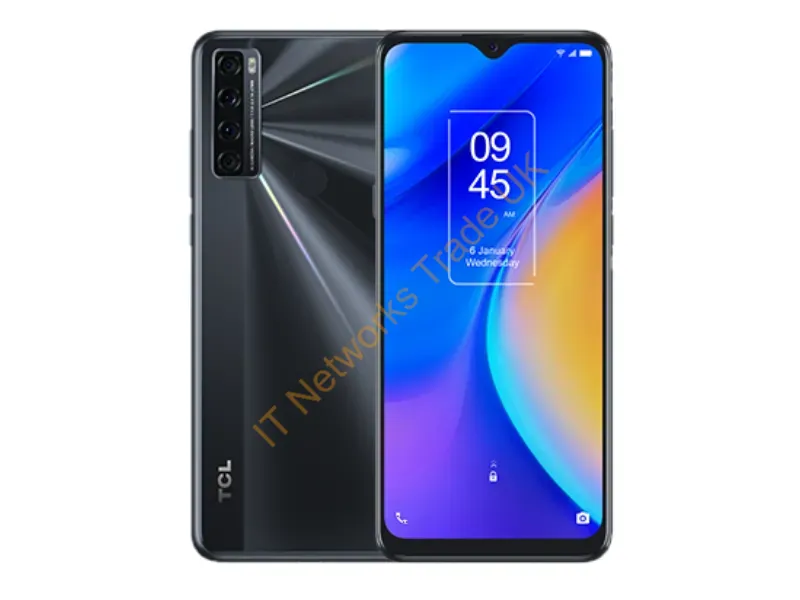 T671H-2ALCGB12 - TCL 20SE Nuit Black 17.3 cm (6.82") Hybrid Dual SIM Android 11 4G USB Type-C 4 GB 64 GB 5000 mAh