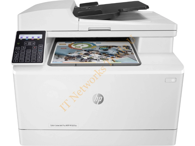 T6B71A#B19 - HP Color LaserJet Pro M181fw 600 x 600DPI Laser A4 16ppm Wi-Fi Multifunction Printers