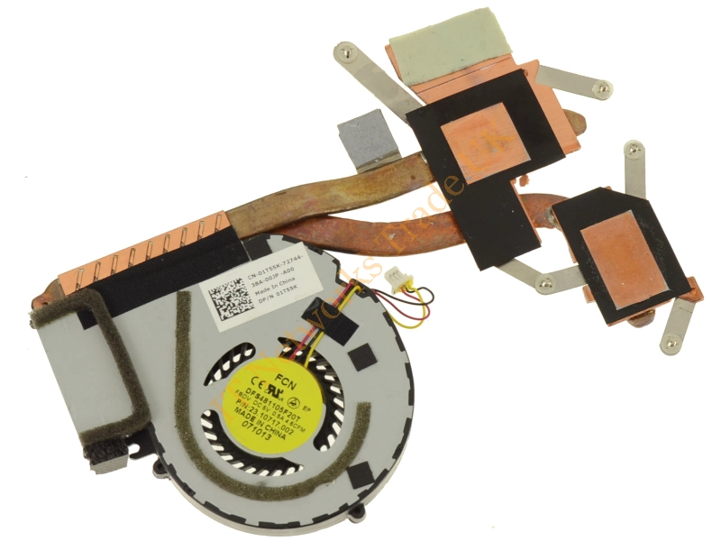 T6V7J Dell Laptop nVidia Heatsink and Fan for Inspiron 5523 Fans And Heatsink Combo