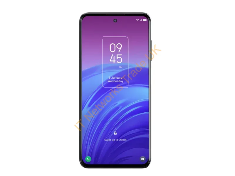 T774H-2ALCGB12 - TCL 20L Eclipse Black 16.9 cm (6.67") Hybrid Dual SIM Android 11 4G USB Type-C 6 GB 128 GB 5000 mAh