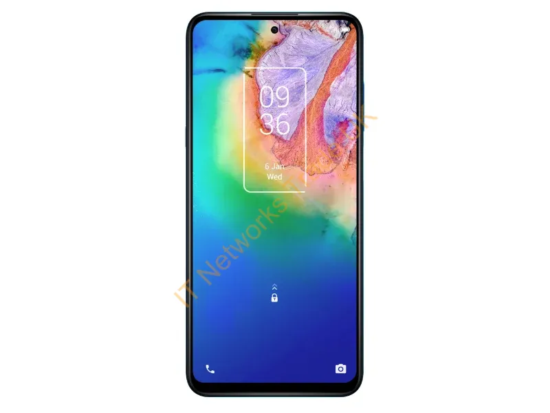 T781K-2BLCGB12 - TCL 20 5G 16.9 cm (6.67") Hybrid Dual SIM Android 10 USB Type-C 6 GB 256 GB 4500 mAh Blue