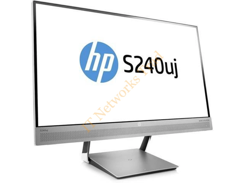 T7B66AA#ABA HP EliteDisplay S240uj 23.8-inch 2560 x 1440 TFT Active Matrix DisplayPort / HDMI / USB 3.0 / Headphones Wireless Charging  LED Monitor