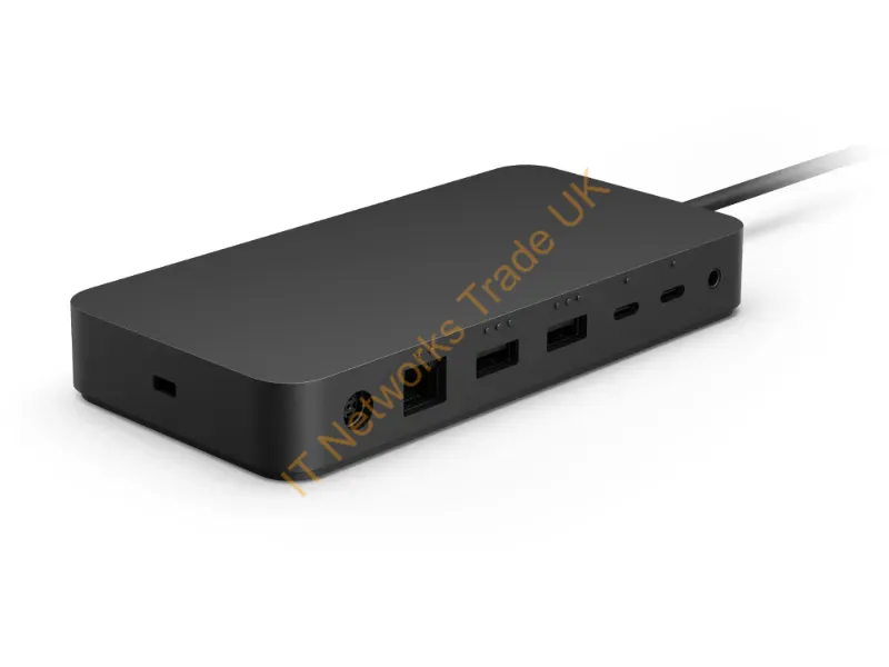 T8I-00002 - Microsoft Surface Thunderbolt 4 Dock Wired Black