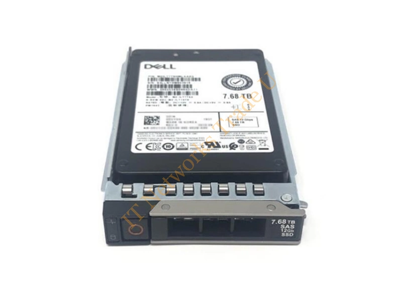 T9HM1 Dell 7.68TB TLC SAS 12Gb/s Read Intensive Hot-Pluggable 2.5-inch Solid State Drive SSD Storage