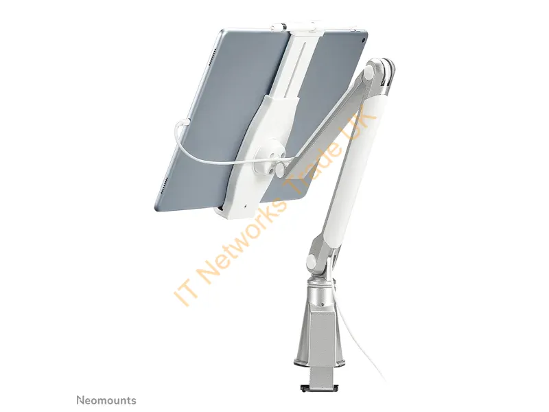 TABLET-D100SILVER - Neomounts TABLET-D100SILVER Tablet holder desk clamp 4.7-12.9" universal full motion