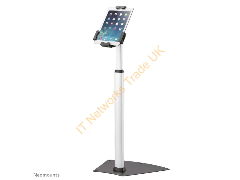 TABLET-S200SILVER - Neomounts TABLET-S200SILVER Tablet floor stand 7.9-10.5" lockable universal