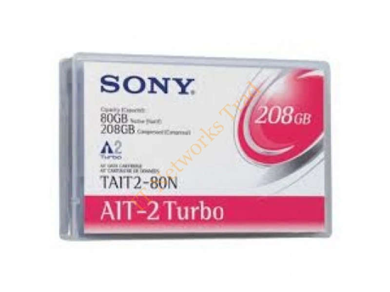 TAIT280C Sony AIT-2 Turbo Tape Cartridge AIT AIT-2 80GB (Native) / 208GB (Compressed) Tape Media Storage
