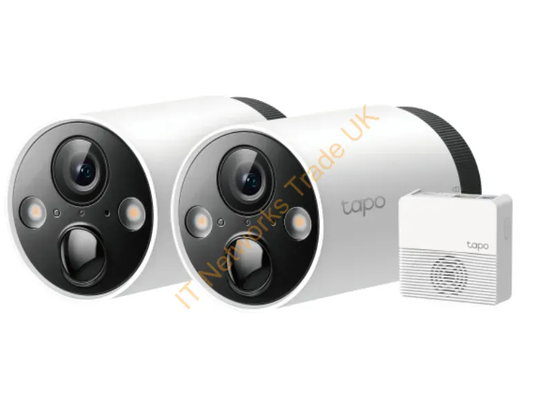 TAPOC420S2 - TP-Link Tapo Smart Wire-Free Security Camera System, 2-Camera System