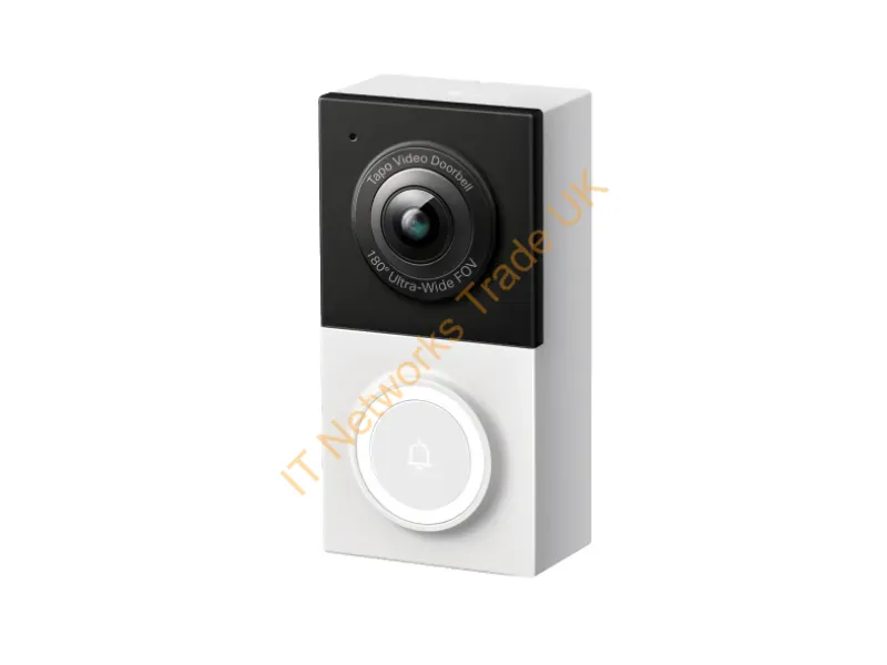 TAPOD130 - Tp-Link Tapo Smart Wired Video Doorbell Black, White