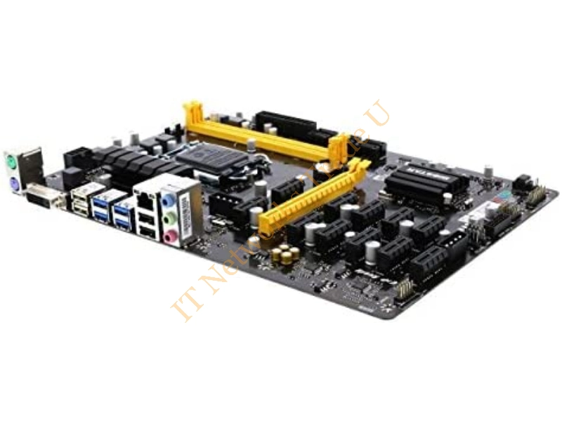 TB250-BTCPRO Biostar Motherboard CPU i3 i5 i7 LGA1151 Intel DDR4 DVI 11xPCI Express Desktop Motherboard