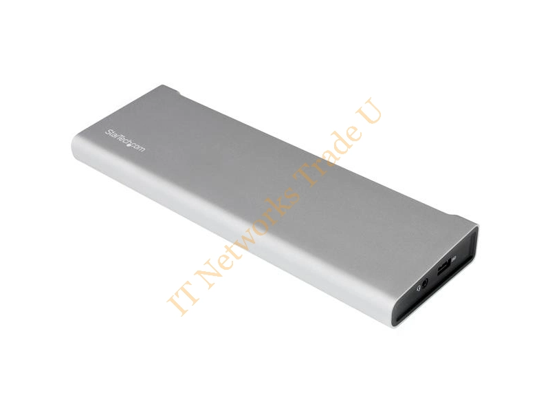 StarTech.com Thunderbolt 2 Dual-Monitor Docking Station for Laptops 2x DisplayPort Includes TB Cable Accessory