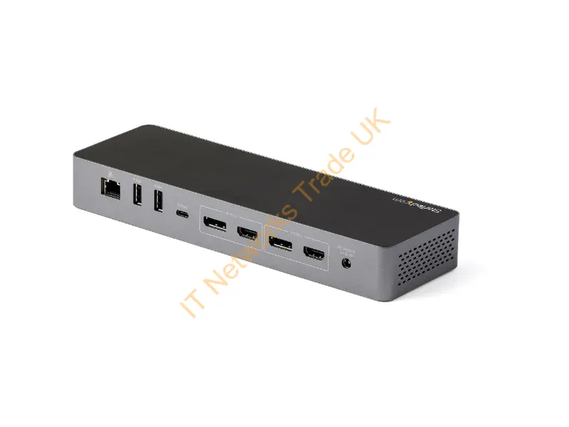 TB3CDK2DHUE - StarTech.com USB C Docking Station for Macbook Pro/Air-M1/M2/M3/M4, Thunderbolt Compatible, HDMI/DisplayPort, Dual 4K 60Hz/Single 8K, USB Type-C Laptop Dock, 96W Power Delivery, USB 10Gbps
