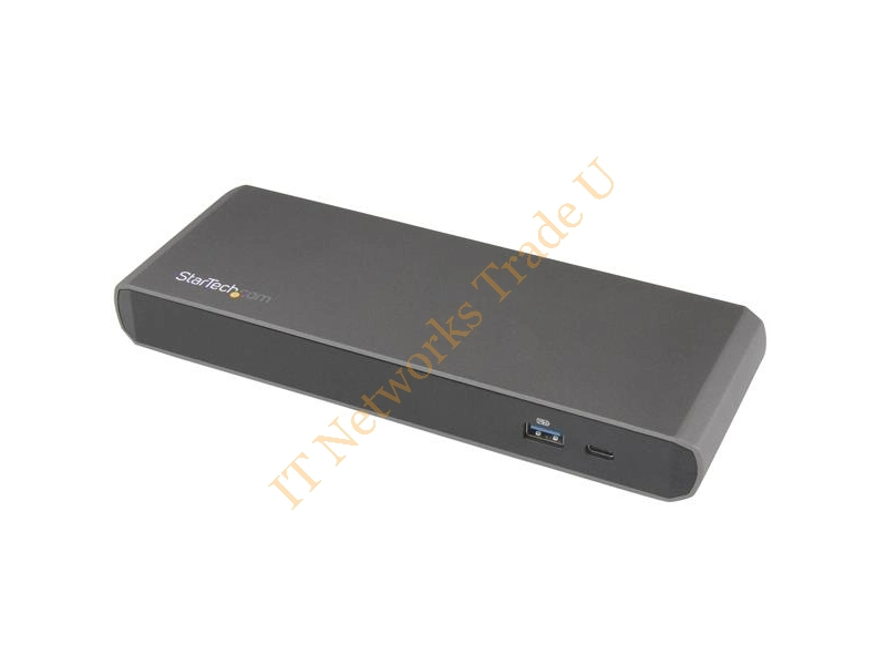 StarTech.com Thunderbolt 3 Dual-4K Docking Station for Laptops Mac and Windows 5K Support Thunderbolt 3 Dock for MacBook Pro Accessory