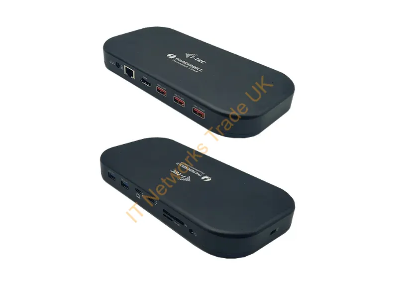 TB3HDMIDOCKPD - i-tec Thunderbolt 3/USB-C Dual 4K Docking Station + USB-C to DisplayPort Cable (1,5 m) + Power Delivery 60W