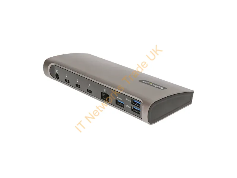 TB4CDOCK - Startech.Com Tb4Cdock Laptop Dock/Port Replicator Wired Thunderbolt 4 Black, Gray
