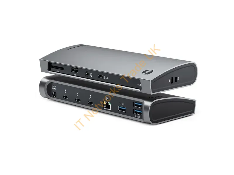 TB4D3TB - Alogic Tb4D3Tb Laptop Dock/Port Replicator Wired Thunderbolt 4 Black