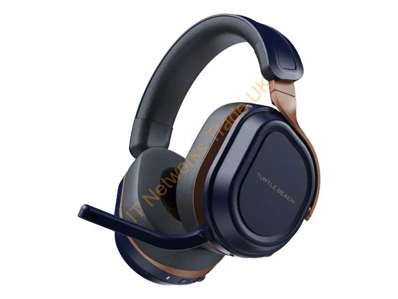 TBS-2101-25 - Turtle Beach Stealth 700 Cobalt Blue Xbox Wireless Gaming Headset with 80 hour Battery, Bluetooth, Dual Transmitters and 60mm Speakers for Xbox Series X or S, Xbox One, PC and Mobile