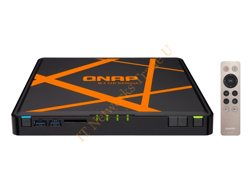 TBS-453A-4G - QNAP TBS-453A NAS Compact Ethernet LAN Black, Orange NAS Servers