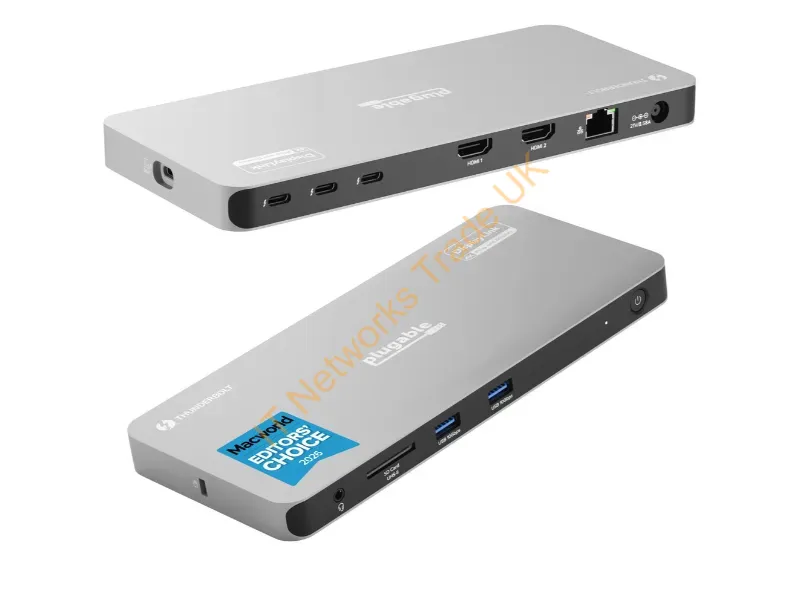 TBT-6950PD - Plugable Technologies Tb4 Quad Display Dock   100W