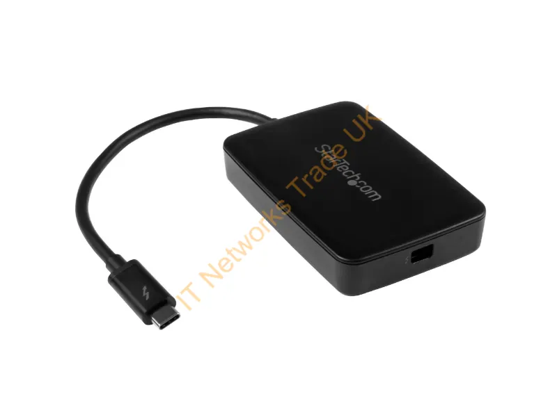 StarTech.com Thunderbolt 3 to Thunderbolt Adapter Windows and Mac Cable