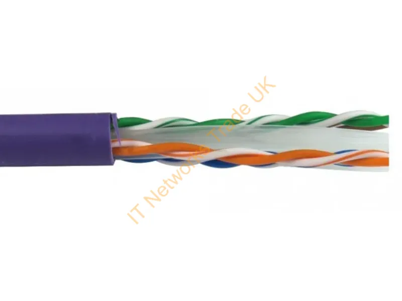 TC-600EA-LSZH - Cables Direct TC-600EA-LSZH networking cable Violet 305 m Cat6 U/UTP (UTP)
